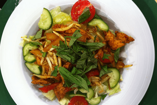 CAJUN CHİCKEN SALATA