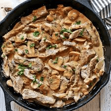 Beef Stragonof